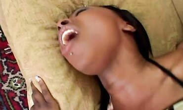 Adora Enjoy Rectal Hook-Up And Jizz In Her Ebony Throat
