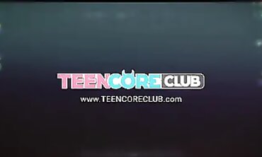 18-Year-Old Amateur in Bondage with Deep Anal and Blowjob