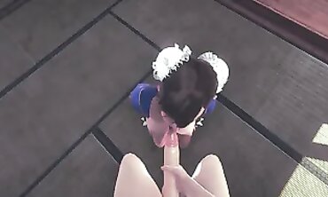 POV: Azamai Chun-Li Taunts and Takes Your Dick in Her Thicc Ass