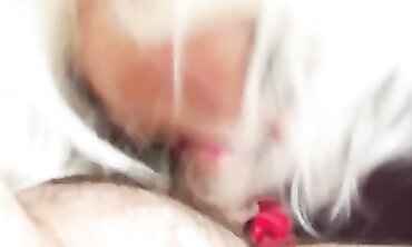 British Blonde MILF Masturbates During Another Tryst