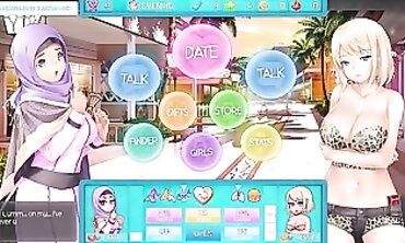 Poolside FFM Threesome with a Polynesian Milf and Weeb