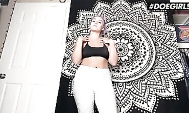Indica Monroe Plays With Magic Wands