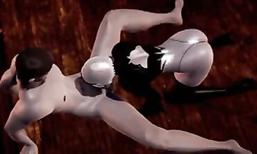 Nier Automata 2B Hardcore Sex With Cumshot