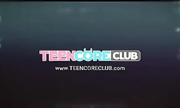 18yo Sina's First Hardcore Domination Scene