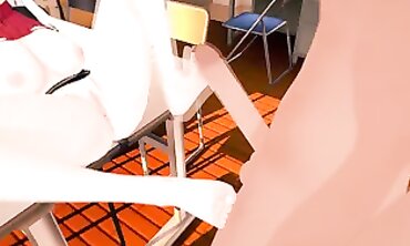 Lucifer Gives a 3D Animated Footjob