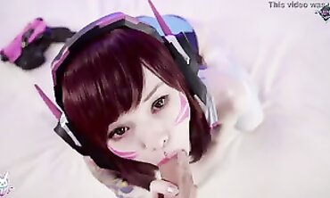 Karneli Bandi D.Va Cosplay Anal Blowjob & Hard Sex