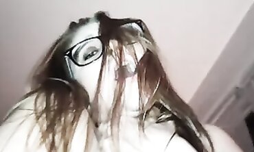 BBW Milf Rides Massive Cock in Rough Amateur Creampie
