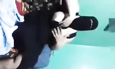 Street Sex in Niqab with Big Cock and Bondage