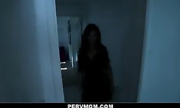 POV Milf Syren De Mer Pisses On Stepson's Face