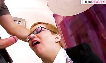 Housekeeper Gets Deep Throat and Rough Anal with a Huge Cock
