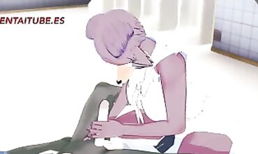 Beastars Wooly Yiff Animated - Legosi x Juno Masturbate off Boob banging and