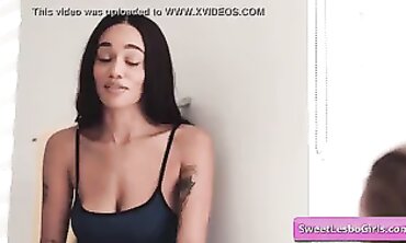 Scarlett Sage & Julie Kay: Interracial Lesbian Passion