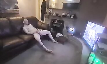 Caught Wanking in Her Maid Uniform