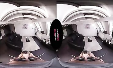 Tattooed Blonde Anal & Blowjob in 60FPS VR Reality