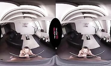 Tattooed Blonde Anal & Blowjob in 60FPS VR Reality