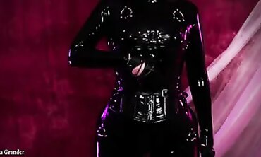 POV: Latex MILF Bondage and Food Fetish with Kinky Cuckold Talk