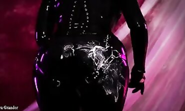 POV: Latex MILF Bondage and Food Fetish with Kinky Cuckold Talk
