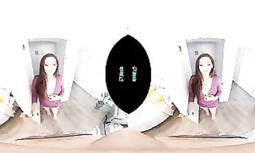 Kimber Woods Takes a Massive Cock in VR