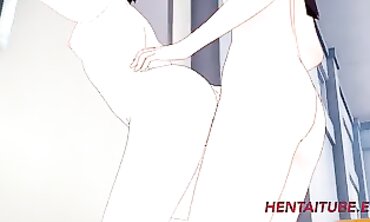 Boruto Roughly Fucks Sarada In College Cosplay Hentai
