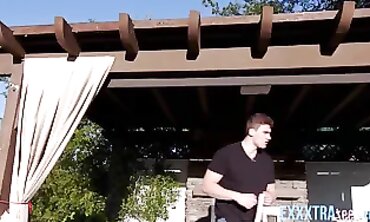 Petite Coco Lovelock Gets Rough Doggystyle Fuck From Huge-Dicked Beau Michael Swayze
