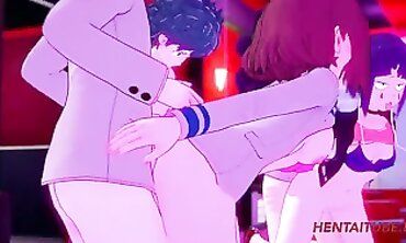 Boku No Hero: Uncensored Lovemaking Party with Momo & Ochako