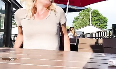 Blonde MILF Kara Masturbates with Remote Plug and Butt Cork