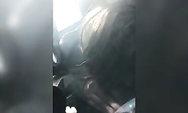 Blonde Cuckold Gets Public Interracial Facial In The Car