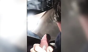 Blonde Cuckold Gets Public Interracial Facial In The Car