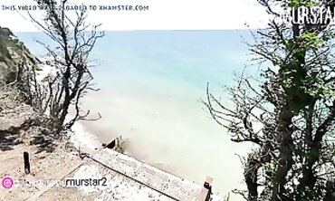 Blonde Russian Babe Catches Eyes With Public Blowjob