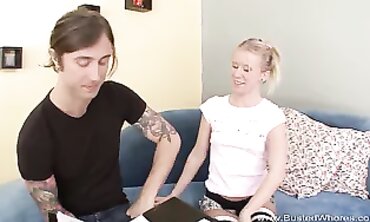 Desperate Blonde College Girl Needs A Rough Anal Fuck-a-thon