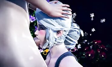 Ciri Anal Lovemaking in 3D The Witcher 3 Animation