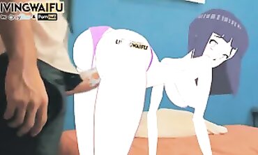 21-Year-Old MILF Hinata Cosplay in Naruto Boruto Animated Hentai
