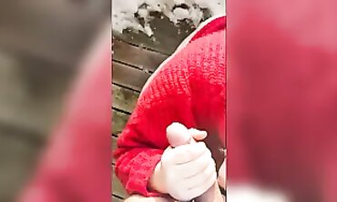 POV Outdoor Balcony Sex With Big Ass Bitch