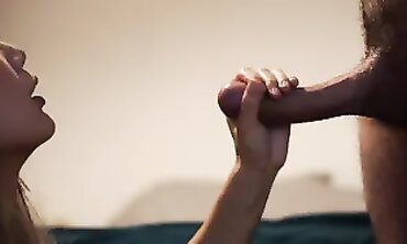 Wondrous Oriental MILF Suggests Softcore Blowjob for Big Cock