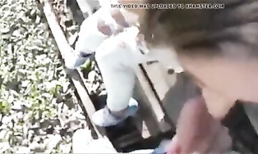 Ultra-Cutie Beauty Gives Deep Throat Blowjob to Stranger's Big Cock