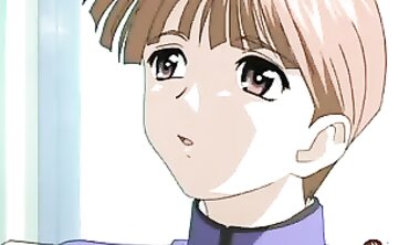 Anime MILF Science Teacher Gangbanged by College Students