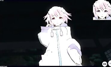 Neptunia POV Creampie in the Woods