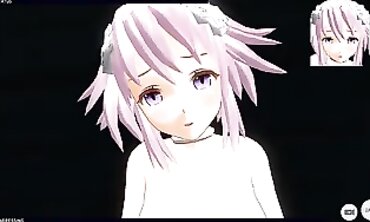 Neptunia POV Creampie in the Woods