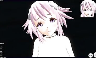Neptunia POV Creampie in the Woods