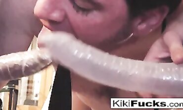 4-Way Throat Party With Peg The Gynecologist