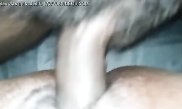 Ebony Granny Takes a BBC Cumshot