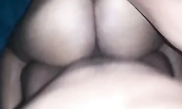 POV Cougar with Huge Ass Gets Anal Creampie