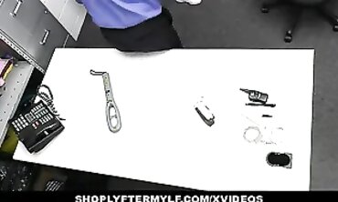 Blonde Chloe Virgin and Cougar Aaliyah Caught Shoplifting