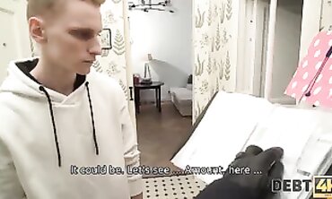 Candy Kay Gets Roughly Fucked by Debt Collector in DEBT4k