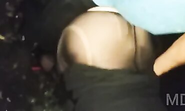 Married MILF Gives Her Mistress a Wild Outdoor Blowjob