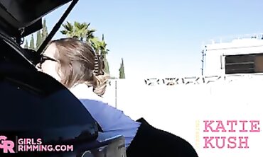 Katie Kush Gets a Dirty Rimming Session