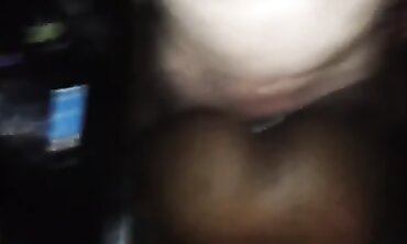Ebony MILF Creams on Interracial Milky Lollipop