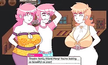 Dandy Stud Adventures 7: Cougar Struggles with a man