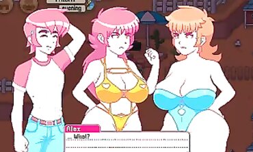 Dandy Stud Adventures 7: Cougar Struggles with a man