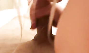 Fit Blonde MILF Queen Plumbs Her Guy's Cock in POV